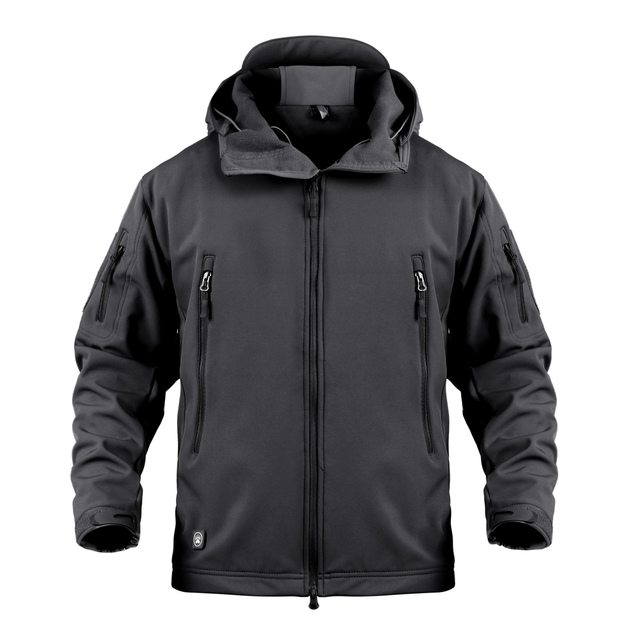 Тактическая куртка / ветровка Pave Hawk Softshell black XXL - изображение 1