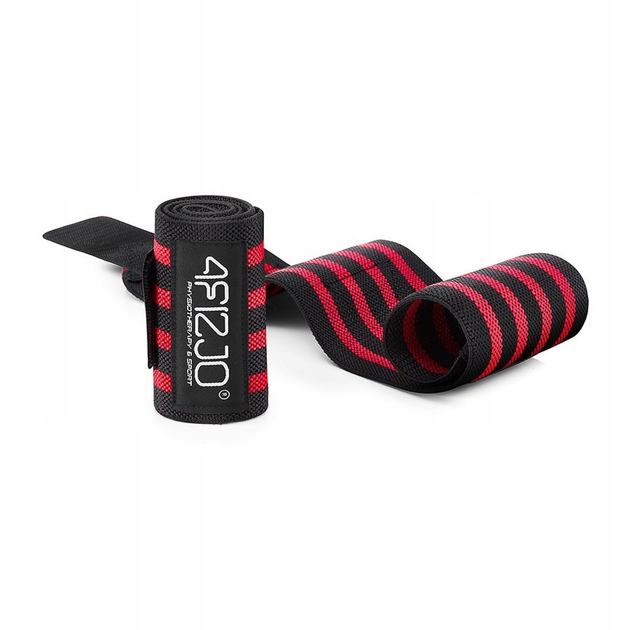 Кистевые бинты для жима и тяги для запястий 4FIZJO Wrist Wraps 4FJ0257 ...