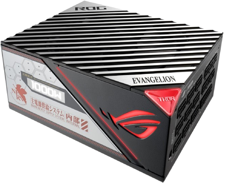 Блок питания ASUS ROG THOR 1000W 80+ Platinum (ROG-THOR-1000P2-EVA-GAMING) - изображение 1