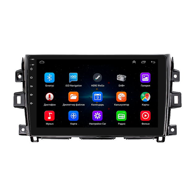 Штатна магнітола 10" Lesko для Nissan Navara (Frontier) IV (D23) 2014-1/16 Wi-Fi Optima Ніссан - зображення 2
