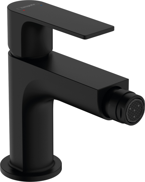 Смеситель для биде HANSGROHE Rebris E матовый черный 72211670 с донным ...
