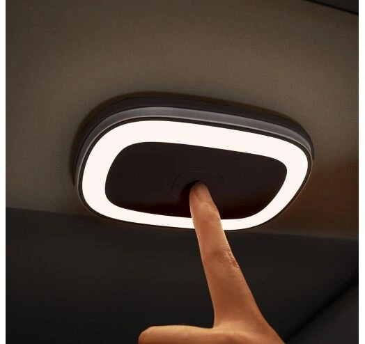 Лампа освітлення салону автомобіля Baseus Bright Car Reading Light Чорна - зображення 2