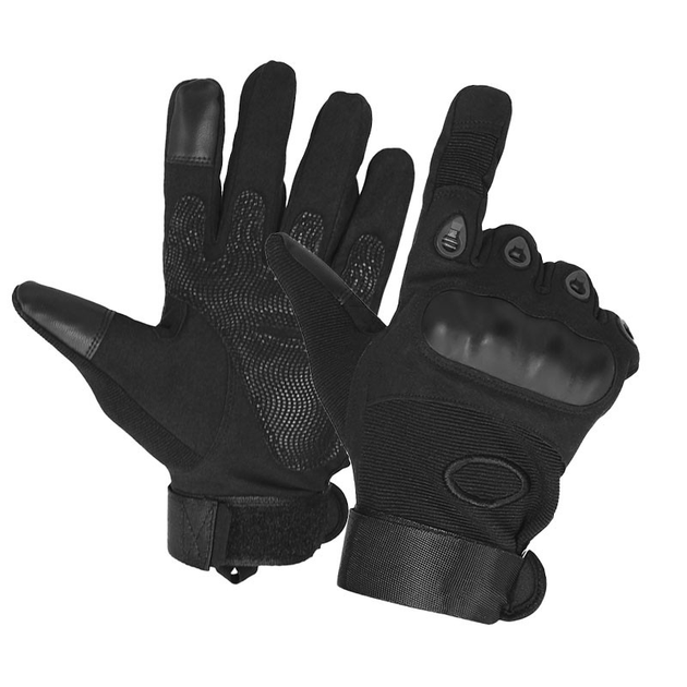 Перчатки мужские тактические с защитой OKLAI 705 M Black - изображение 2