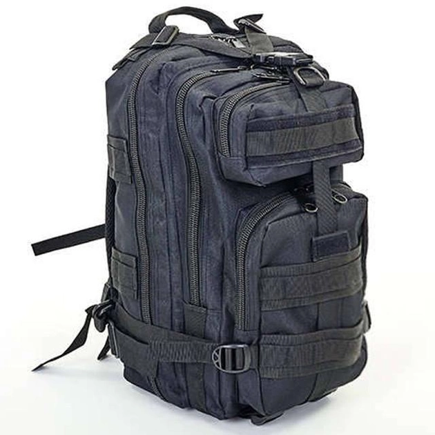 Рюкзак тактический штурмовой SILVER KNIGHT V-17 л black 3P - изображение 1