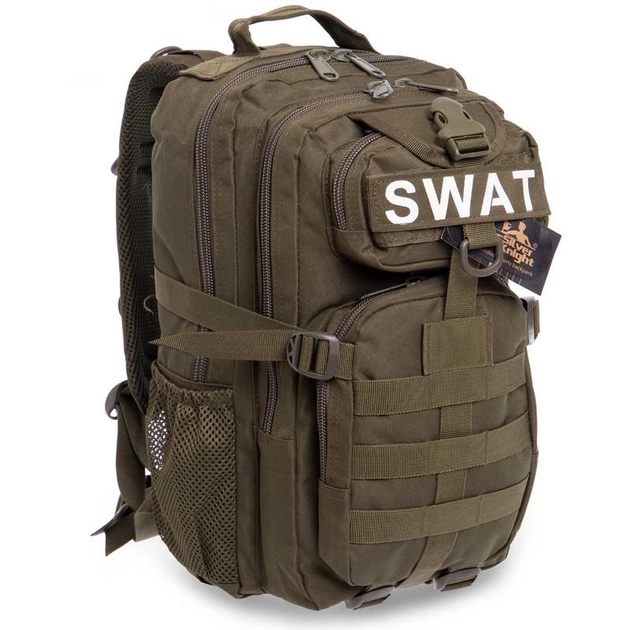 Рюкзак тактичний рейдовий SILVER KNIGHT SWAT-3P V-35л olive - зображення 1