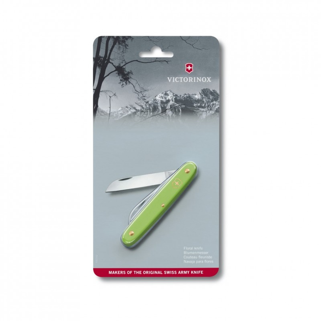 Нож Victorinox Floral Matt Green Blister (3.9050.47B1) - изображение 2