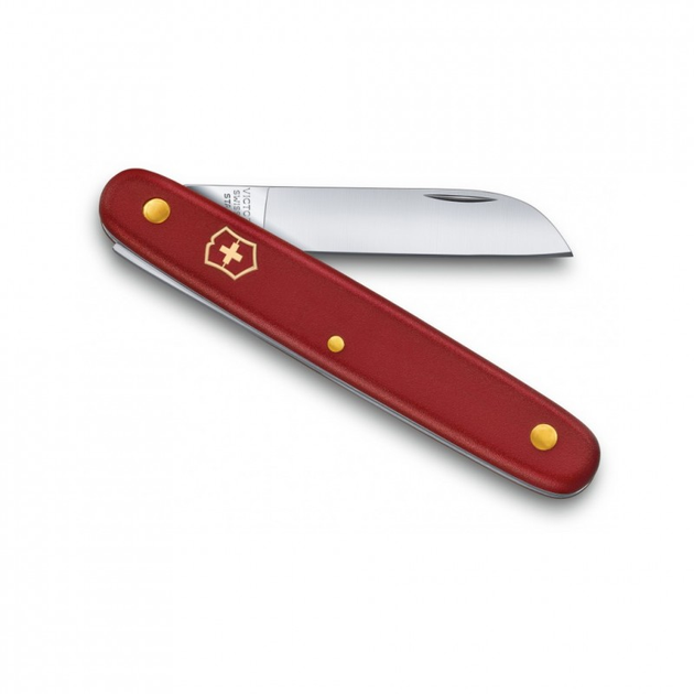 Нож Victorinox Floral Left Matt Red Blister (3.9450.B1) - изображение 1