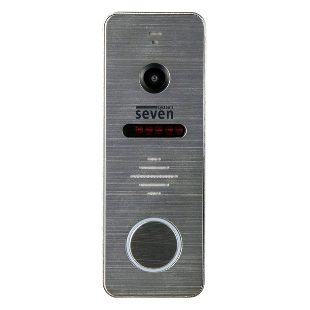 Вызывная панель домофона SEVEN CP-7504 FHD silver – фото, отзывы ...