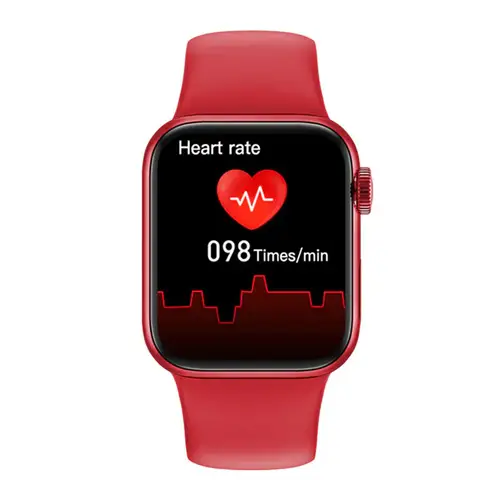 Смарт часы Smart Watch T500-с голосовым вызовом, фитнес функциями, микрофоном, голосовым помощником Siri Red - изображение 4