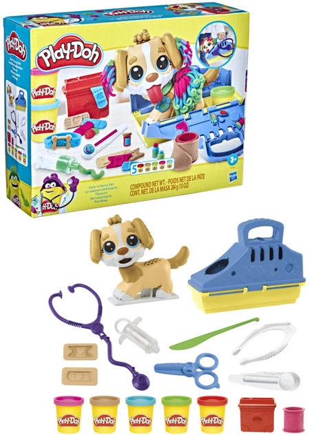 Zestaw kreatywny Hasbro Weterynarz z Plasteliną (F3639) - obraz 2
