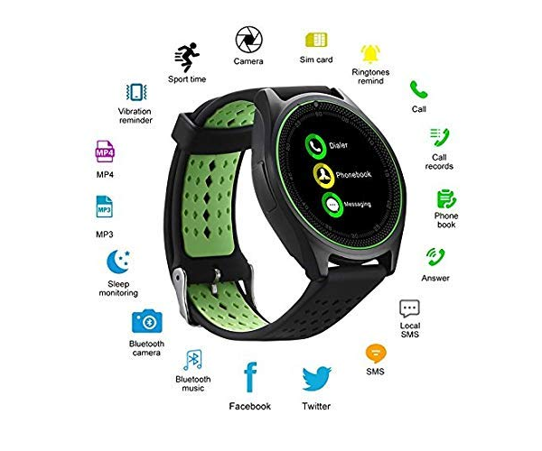 Смарт-годинник KMITX T09 Green - Фото 6 Смарт-годинник KMITX T09 Green - зображення 6