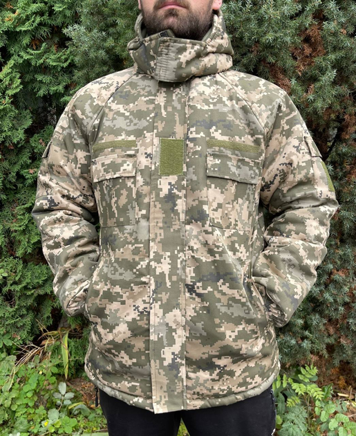 Куртка-бушлат военная мужская тактическая ВСУ (ЗСУ) Пиксель 8741 54 размер - изображение 1