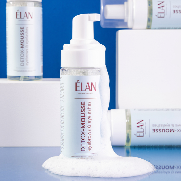 Мус-детокс очищаючий для брів та вій Elan, 150 мл от продавца ...