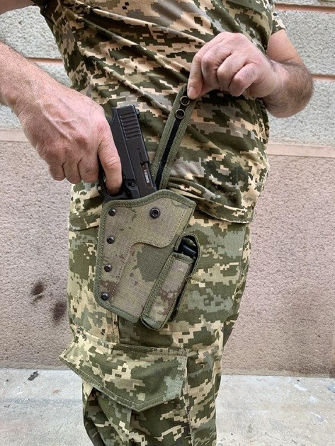 Тактична Набедренник Кобура Військова Настегна Кобура Кобура Для Пістолета Макарова - зображення 2