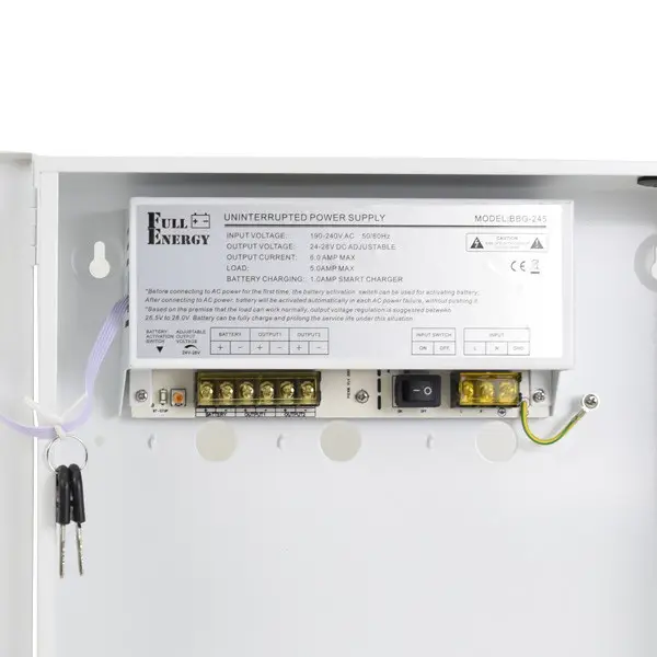 Блок бесперебойного питания Full Energy BBG-245, 24В 5А - изображение 4