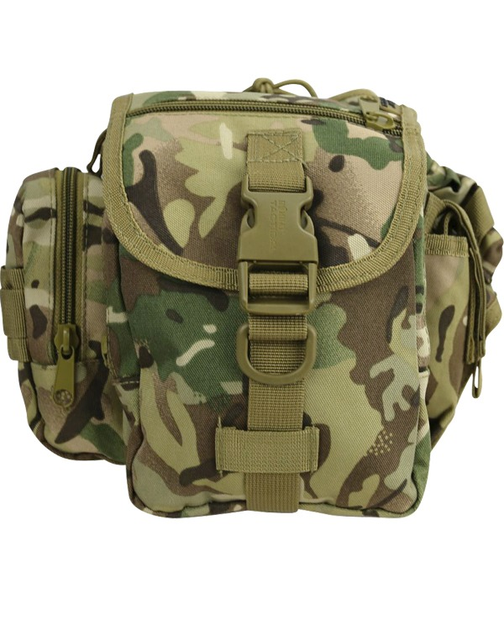 Сумка на плече KOMBAT UK Tactical Shoulder Bag, мультікам, 7л - изображение 2