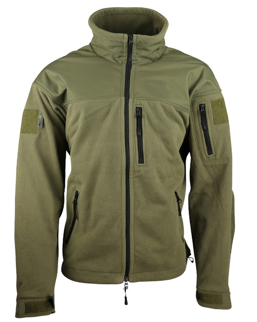 Фліс тактичний KOMBAT UK Defender Tactical Fleece, оливковий, XXXL - изображение 1