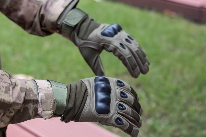 Тактичні рукавиці Oakley закриті повнопалі 2XL олива - изображение 1