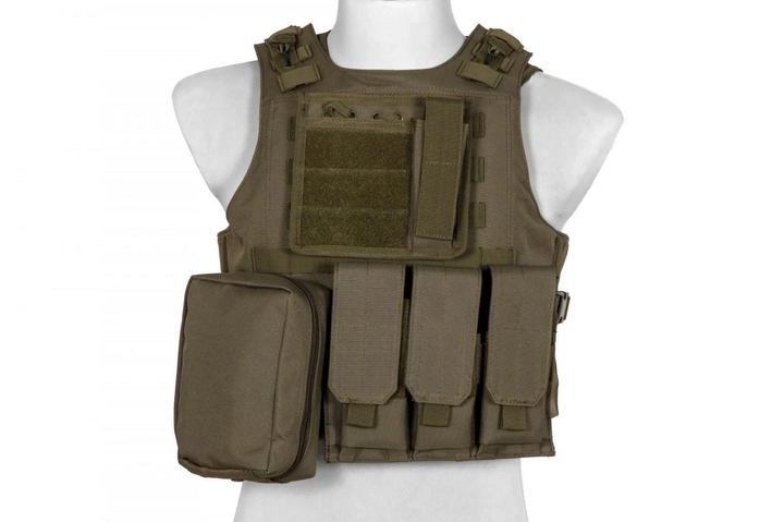 Плитоноска GFC Tactical FSBE Tactical Vest Olive - изображение 2