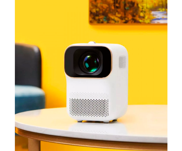 SMART проектор Full HD (1920*1080) на ANDROID Xiaomi Xming Q1 White (3500 lumen) із вбудованим акумулятором 7800 mAh + Аеромиша (Xming Q1 (White)_9750) - Фото 3 SMART проектор Full HD (1920*1080) на ANDROID Xiaomi Xming Q1 White (3500 lumen) із вбудованим акумулятором 7800 mAh + Аеромиша (Xming Q1 (White)_9750) - зображення 3
