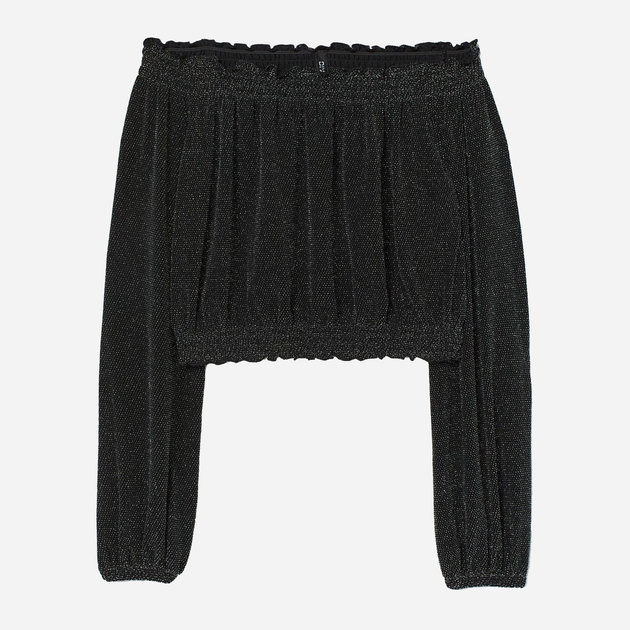 Акція на Топ жіночий H&M 7125478dlog XS Чорний зі сріблястим від Rozetka