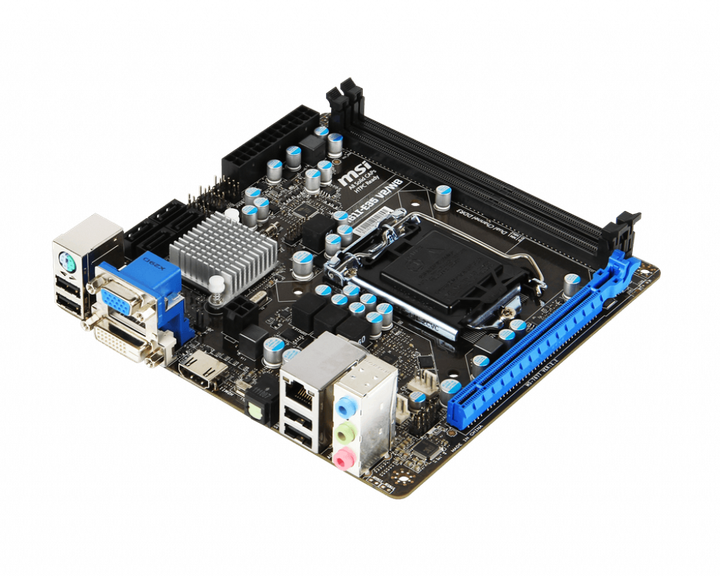 Материнская плата MSI H61I-E35 V2/W8 LGA 1155 (H61I-E35-V2/W8) Б/У ...