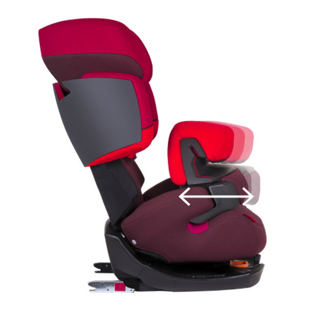 Cybex pallas m shop fix rumba red