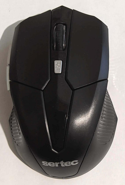 Мышка "Sertec" SW-2213 Black (беспроводная) - изображение 1
