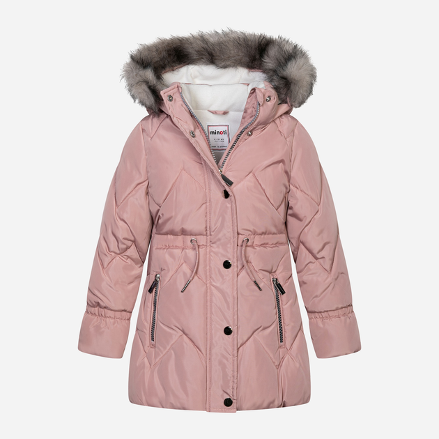 Детское зимнее пальто для девочки Minoti Kindness 1 37068KID 86-92 см ...