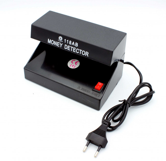 Детектор валют ультрафиолетовый Money detector AD-118AB от сети – фото ...