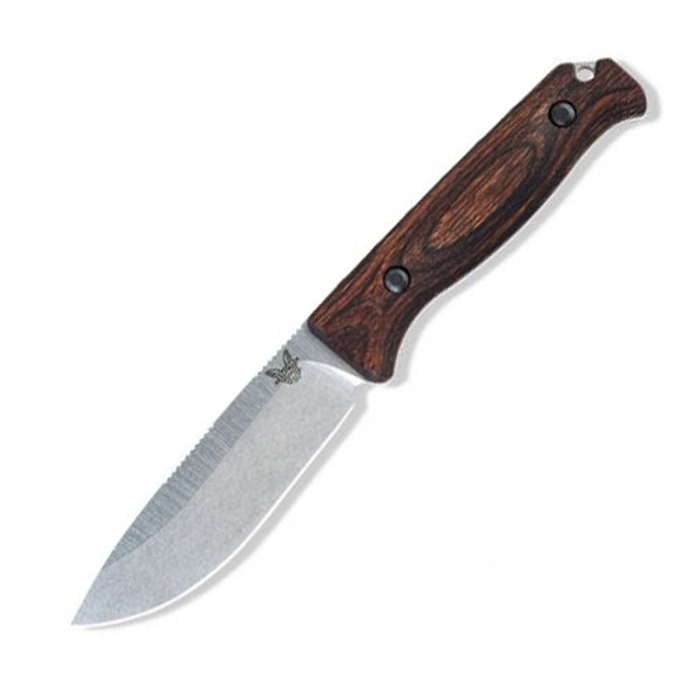 Нож Benchmade Saddle Mountain Skinner, дерево - изображение 1