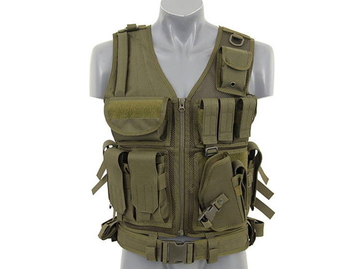 Розвантажувальний жилет 8Fields Law Enforcement Tactical Vest V.2 Olive - зображення 1