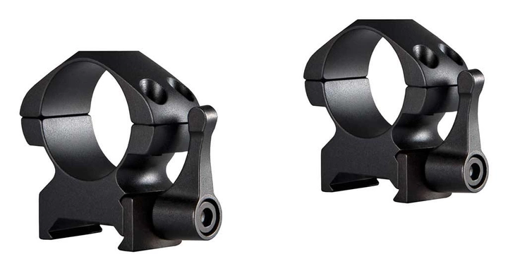 Быстросъемные кольца Hawke Precision Steel (25.4 мм) Medium на Weaver/Picatinny - изображение 1