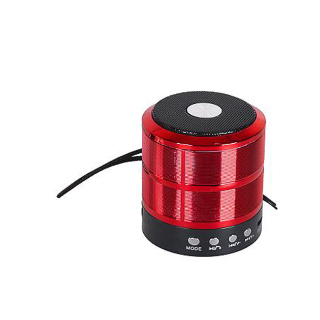 Колонка портативная MINI WS-887-X1-214 (Красный) - изображение 1