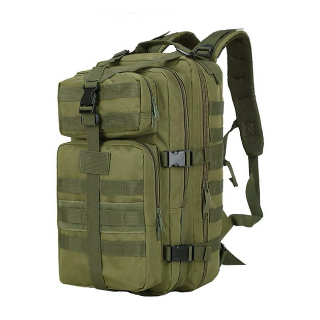 Рюкзак тактичний AOKALI Outdoor A10 35L Green штурмової військова сумка - зображення 1