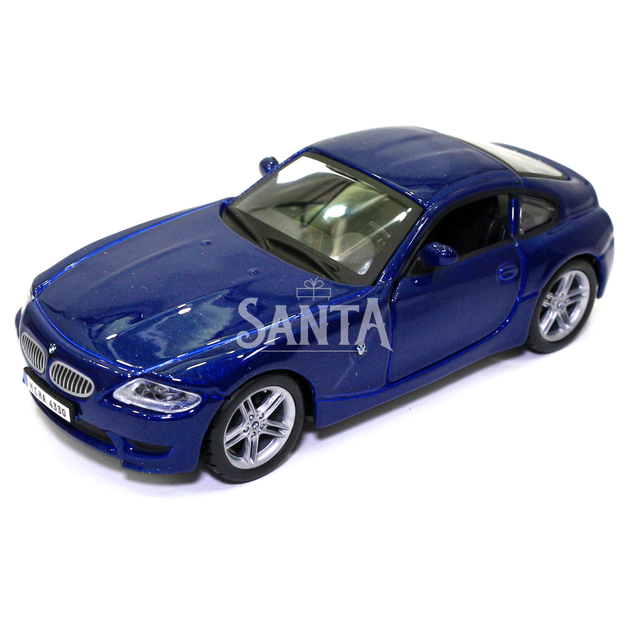 Машинка металева BMW Z4 M Coupe «Bburago» БМВ Купе синій 12*4*5 см (18-43007) - зображення 2
