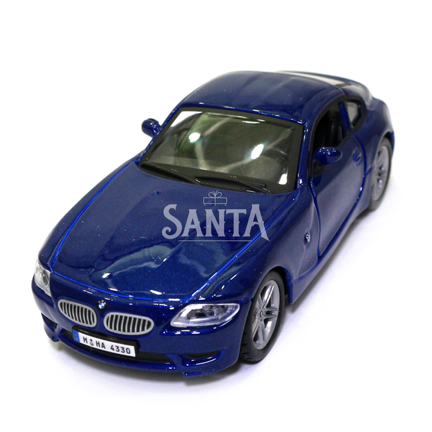 Машинка металева BMW Z4 M Coupe «Bburago» БМВ Купе синій 12*4*5 см (18-43007) - зображення 4