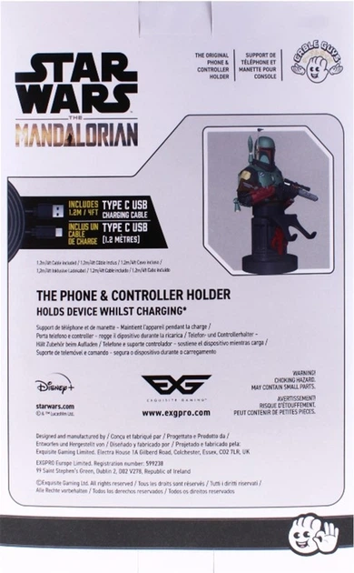 Podstawka Cable guy Star Wars Boba Fett Mandalorian (CGCRSW400373) - obraz 8