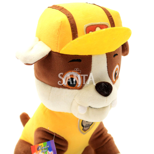 Мягкая игрушка Kinder toys «Щенячий патруль» Крепыш, 30 см (00112-129) - Фото 2 Мягкая игрушка Kinder toys «Щенячий патруль» Крепыш, 30 см (00112-129) - изображение 2