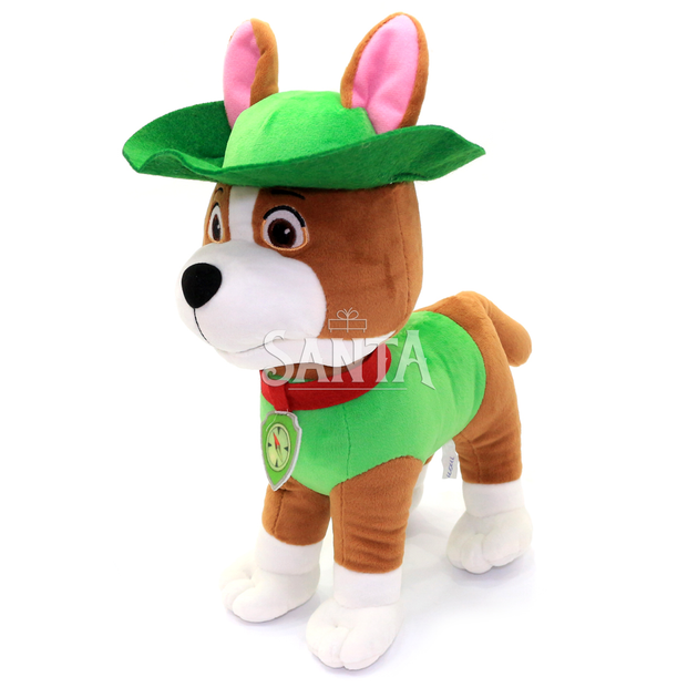 Мягкая игрушка «Щенячий патруль» Kinder Toys Трекер, 36*30*12 см (00112-125) - Фото 2 Мягкая игрушка «Щенячий патруль» Kinder Toys Трекер, 36*30*12 см (00112-125) - изображение 2