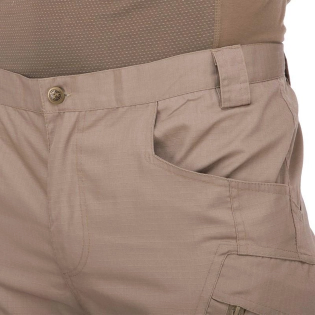 Якісні чоловічі тактичні штани штани з кишенями для міста військові літні ZEPMA Хакі (5709) L - зображення 2