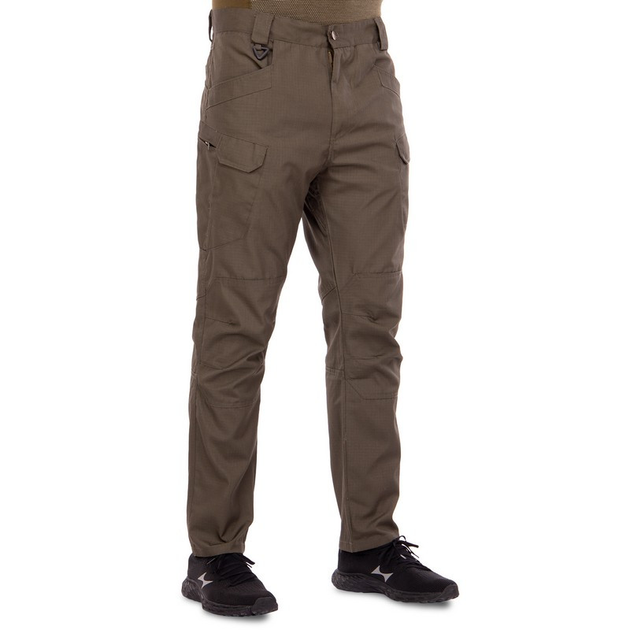 Качественные мужские тактические штаны брюки с карманами для города военные летние ZEPMA Оливковые (0370) XL - изображение 1