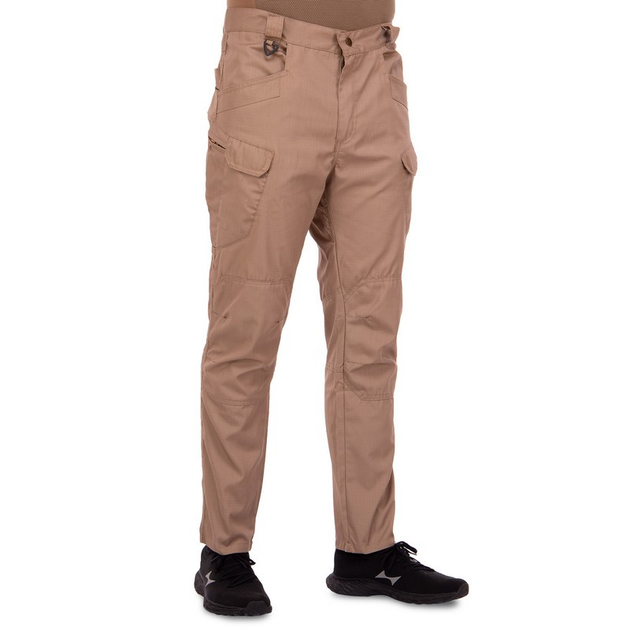 Якісні чоловічі тактичні штани штани з кишенями для міста військові літні ZEPMA Олива (0370) L - зображення 1