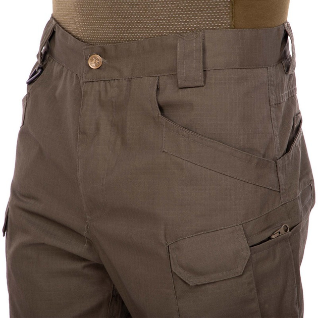 Качественные мужские тактические штаны брюки с карманами для города военные летние ZEPMA Оливковые (0370) 3XL - изображение 2