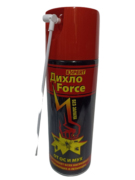 Универсальное инсектицидное средство аэрозоль «Дихло Force Expert» 400 мл Lider Kosmetik - изображение 3