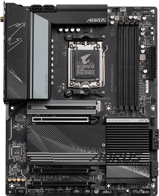 Материнская плата Gigabyte X670 Aorus Elite AX (sAM5, AMD X670, PCI ...