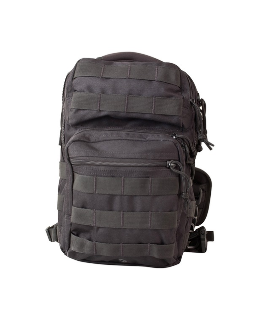 Рюкзак тактичний однолямковий KOMBAT UK Mini Molle Recon Shoulder Bag, чорний, 10л - зображення 2