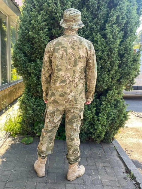Мужской армейский костюм рип-стоп ВСУ (ЗСУ) Accord Турция тактическая форма Мультикам размер XXL 70781 (SKU_4363211) - изображение 2