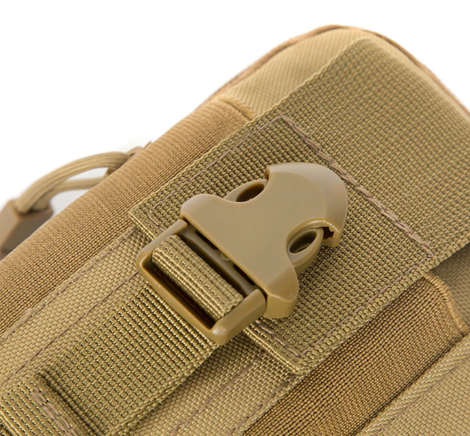 Тактическая сумка Primo Molle подсумок органайзер универсальный - Khaki - Фото 4 Тактическая сумка Primo Molle подсумок органайзер универсальный - Khaki - изображение 4