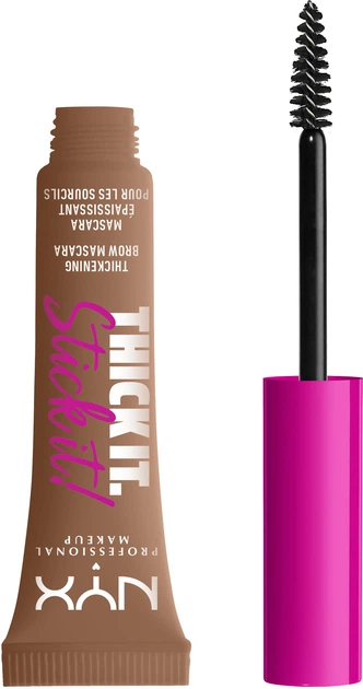 Туш для брів NYX Professional Makeup Thick It Stick It 03 Auburn 7 мл (800897129903) - зображення 2